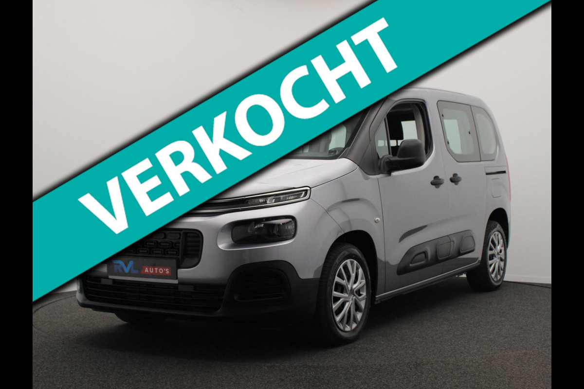 Citroën Berlingo 1.2 PureTech Feel 5-Persoons Airco Cruise/control Citroën Berlingo 1.2 PureTech Feel 5-Persoons Airco Cruise/control