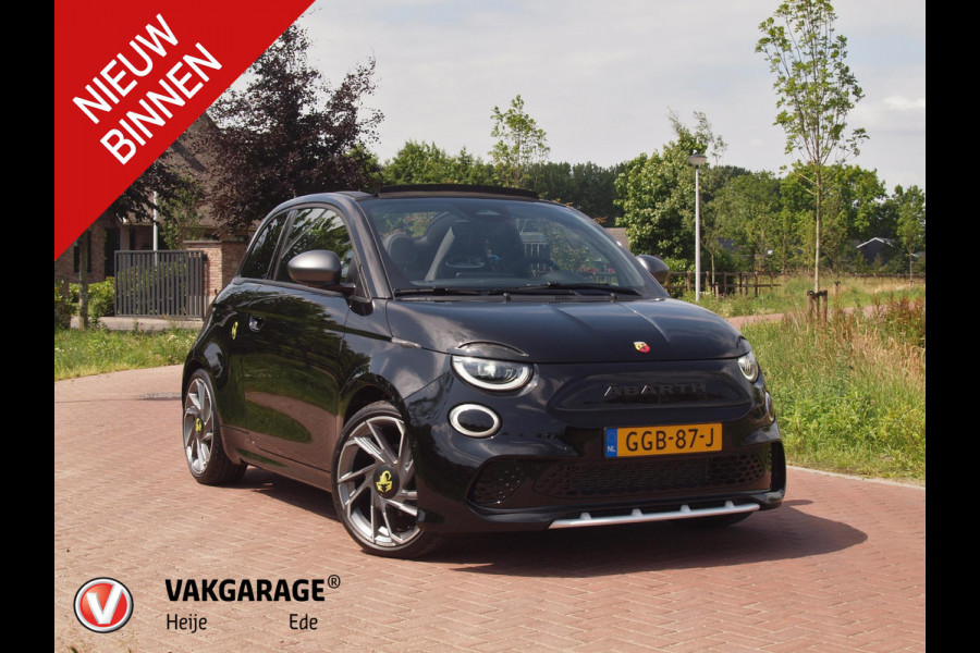Fiat 500C Abarth Turismo 42 kWh | 4300 KM | Camera | Apple Carplay | JBL | Full option | NL-auto |