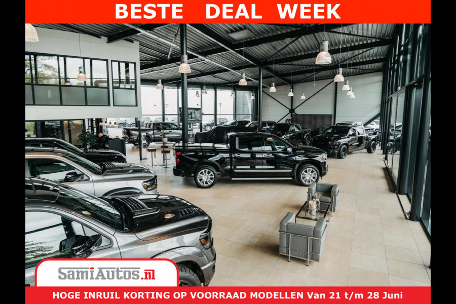 Dodge Ram 1500 Limited Night H.O 540HP 706Nm | Massage + Full Option | De Meest Luxe en Volle Pick-Up in zijn Klasse | Comfortabele Dubbele Cabine met Royale 5 Zitplaatsen | BPM vrij | Nu Leverbaar uit Voorraad | Voorraad Nr 2384 - 5408