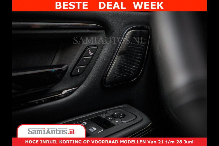 Dodge Ram 1500 Limited Night H.O 540HP 706Nm | Massage + Full Option | De Meest Luxe en Volle Pick-Up in zijn Klasse | Comfortabele Dubbele Cabine met Royale 5 Zitplaatsen | BPM vrij | Nu Leverbaar uit Voorraad | Voorraad Nr 2384 - 5408