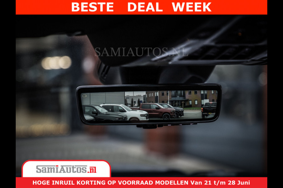 Dodge Ram 1500 Limited Night H.O 540HP 706Nm | Massage + Full Option | De Meest Luxe en Volle Pick-Up in zijn Klasse | Comfortabele Dubbele Cabine met Royale 5 Zitplaatsen | BPM vrij | Nu Leverbaar uit Voorraad | Voorraad Nr 2384 - 5408