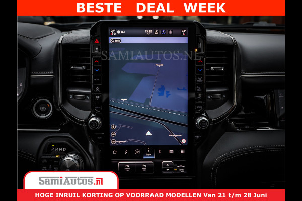 Dodge Ram 1500 Limited Night H.O 540HP 706Nm | Massage + Full Option | De Meest Luxe en Volle Pick-Up in zijn Klasse | Comfortabele Dubbele Cabine met Royale 5 Zitplaatsen | BPM vrij | Nu Leverbaar uit Voorraad | Voorraad Nr 2384 - 5408