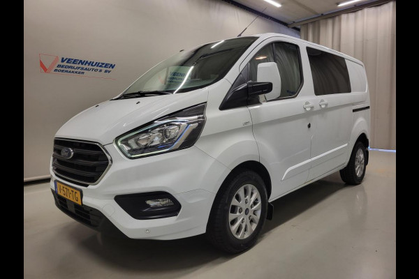 Ford Transit Custom 2.0TDCI 131pk Dubbele Cabine 2X Schuifdeur Euro 6!