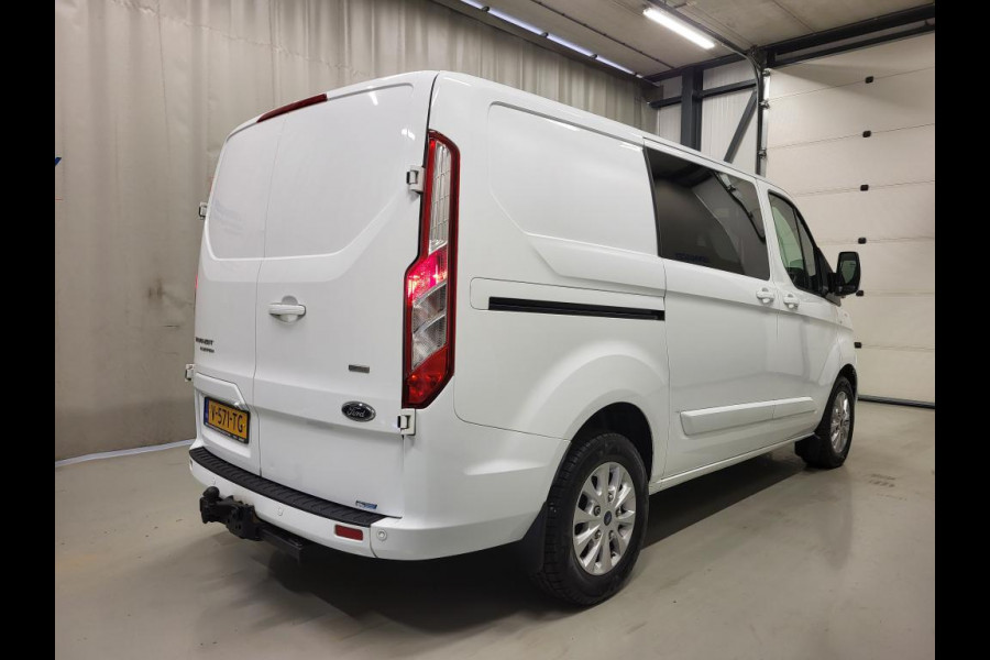Ford Transit Custom 2.0TDCI 131pk Dubbele Cabine 2X Schuifdeur Euro 6!