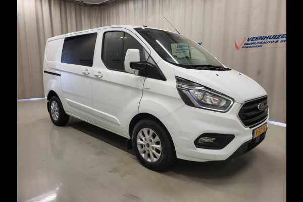 Ford Transit Custom 2.0TDCI 131pk Dubbele Cabine 2X Schuifdeur Euro 6!