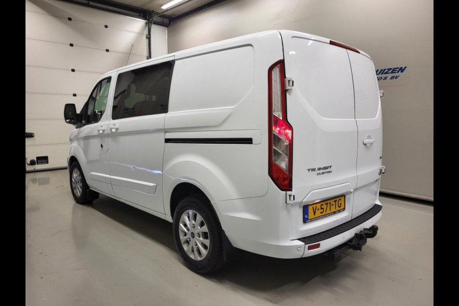 Ford Transit Custom 2.0TDCI 131pk Dubbele Cabine 2X Schuifdeur Euro 6!
