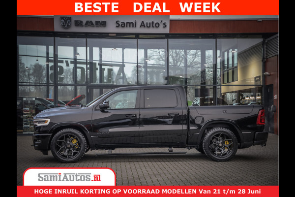 Dodge Ram 1500 Limited Night High Output 540HP 706Nm | Massage + Full Option | De Meest Luxe en Volle Pick-Up in zijn Klasse | Comfortabele Dubbele Cabine met Royale 5 Zitplaatsen | BPM vrij | Nu Leverbaar uit Voorraad | Voorraad Nr 2304 - 8540