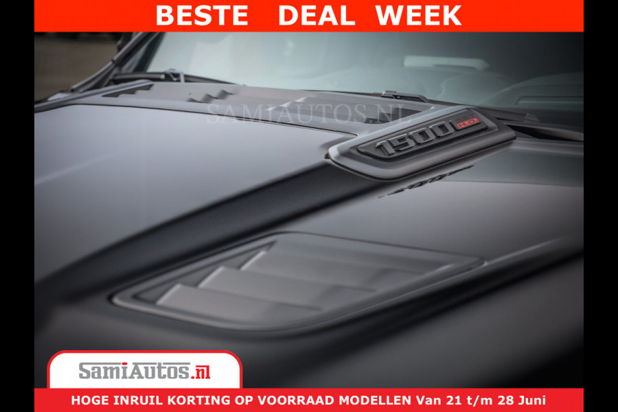 Dodge Ram 1500 Limited Night High Output 540HP 706Nm | Massage + Full Option | De Meest Luxe en Volle Pick-Up in zijn Klasse | Comfortabele Dubbele Cabine met Royale 5 Zitplaatsen | BPM vrij | Nu Leverbaar uit Voorraad | Voorraad Nr 2304 - 8540