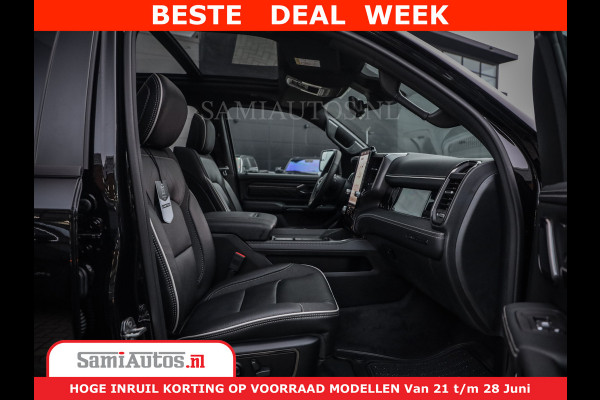 Dodge Ram 1500 Limited Night High Output 540HP 706Nm | Massage + Full Option | De Meest Luxe en Volle Pick-Up in zijn Klasse | Comfortabele Dubbele Cabine met Royale 5 Zitplaatsen | BPM vrij | Nu Leverbaar uit Voorraad | Voorraad Nr 2304 - 8540