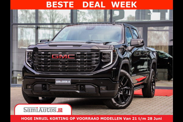 GMC Sierra DENALI 6,2 V8 Full Option | De Meest Luxe Pick-Up in zijn Klasse | Comfortabele Dubbele Cabine met Royale 5 Zitplaatsen | BPM vrij | Nu Leverbaar uit Voorraad | Voorraad Nr 418902