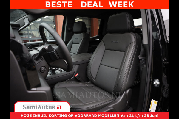 GMC Sierra DENALI 6,2 V8 Full Option | De Meest Luxe Pick-Up in zijn Klasse | Comfortabele Dubbele Cabine met Royale 5 Zitplaatsen | BPM vrij | Nu Leverbaar uit Voorraad | Voorraad Nr 418902