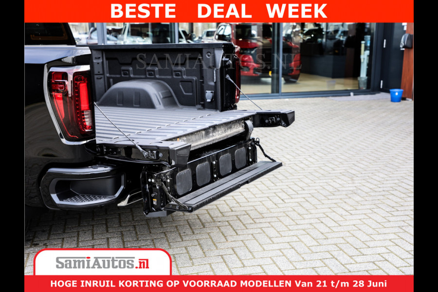 GMC Sierra DENALI 6,2 V8 Full Option | De Meest Luxe Pick-Up in zijn Klasse | Comfortabele Dubbele Cabine met Royale 5 Zitplaatsen | BPM vrij | Nu Leverbaar uit Voorraad | Voorraad Nr 418902