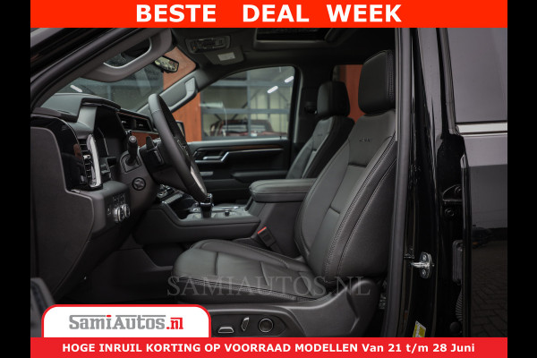 GMC Sierra DENALI 6,2 V8 Full Option | De Meest Luxe Pick-Up in zijn Klasse | Comfortabele Dubbele Cabine met Royale 5 Zitplaatsen | BPM vrij | Nu Leverbaar uit Voorraad | Voorraad Nr 418902
