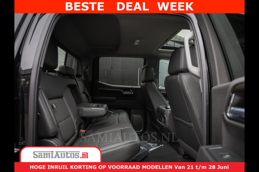 GMC Sierra DENALI 6,2 V8 Full Option | De Meest Luxe Pick-Up in zijn Klasse | Comfortabele Dubbele Cabine met Royale 5 Zitplaatsen | BPM vrij | Nu Leverbaar uit Voorraad | Voorraad Nr 418902