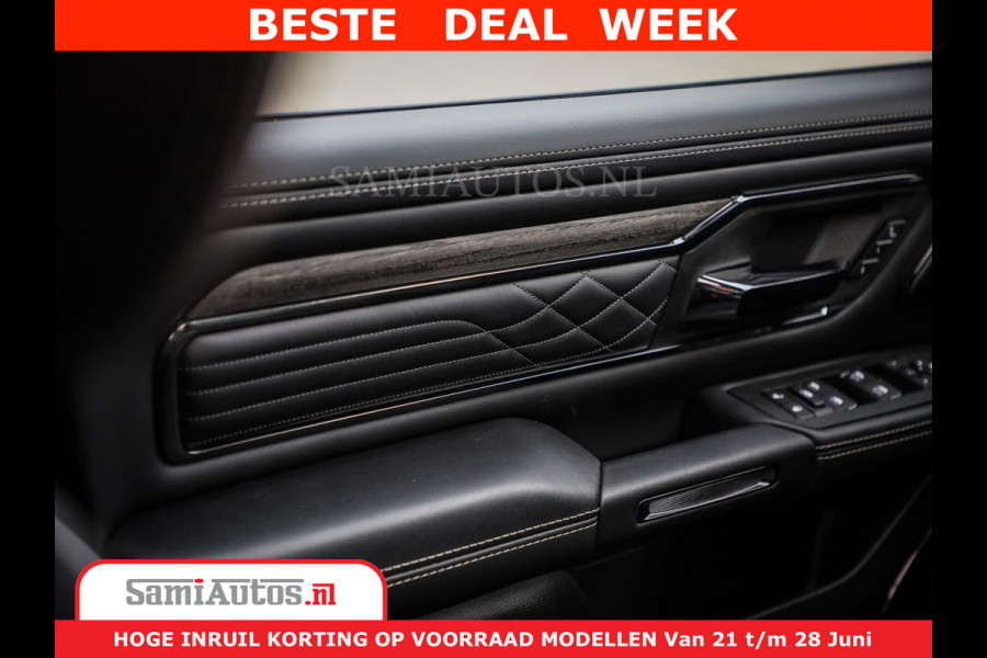 Dodge Ram 1500 Limited Night High Output 540HP 706Nm | Massage + Full Option | De Meest Luxe en Volle Pick-Up in zijn Klasse | Comfortabele Dubbele Cabine met Royale 5 Zitplaatsen | BPM vrij | Nu Leverbaar uit Voorraad | Voorraad Nr 2354 - 3380