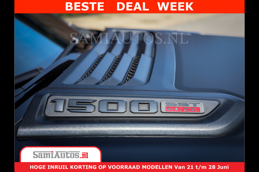 Dodge Ram 1500 Limited Night High Output 540HP 706Nm | Massage + Full Option | De Meest Luxe en Volle Pick-Up in zijn Klasse | Comfortabele Dubbele Cabine met Royale 5 Zitplaatsen | BPM vrij | Nu Leverbaar uit Voorraad | Voorraad Nr 2354 - 3380