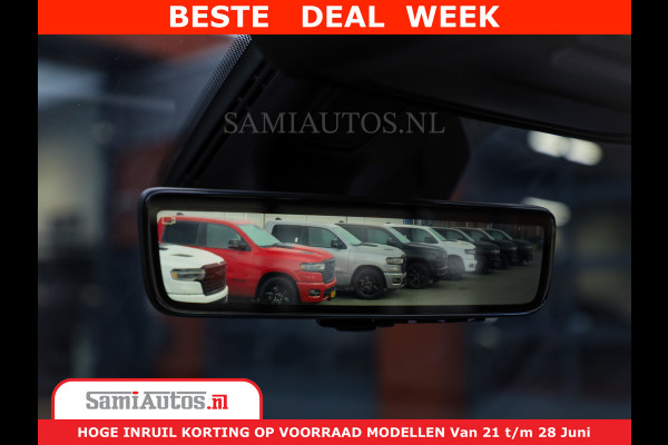 Dodge Ram 1500 Limited Night High Output 540HP 706Nm | Massage + Full Option | De Meest Luxe en Volle Pick-Up in zijn Klasse | Comfortabele Dubbele Cabine met Royale 5 Zitplaatsen | BPM vrij | Nu Leverbaar uit Voorraad | Voorraad Nr 2354 - 3380