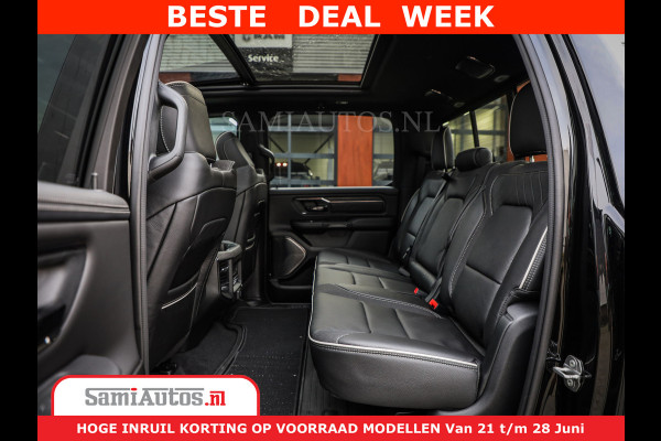 Dodge Ram 1500 Limited Night High Output 540HP 706Nm | Massage + Full Option | De Meest Luxe en Volle Pick-Up in zijn Klasse | Comfortabele Dubbele Cabine met Royale 5 Zitplaatsen | BPM vrij | Nu Leverbaar uit Voorraad | Voorraad Nr 2354 - 3380