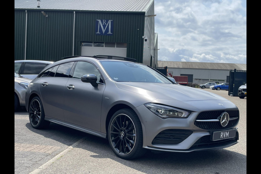 Mercedes-Benz CLA-Klasse Shooting Brake 250 e AMG Line 360 CAMERA | BURMESTER AUDIO | PANO | AMBILIGHT | DODE HOEK MELDING | RIJKLAARPRIJS incl. 12 mnd BOVAG