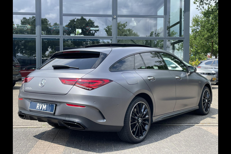 Mercedes-Benz CLA-Klasse Shooting Brake 250 e AMG Line 360 CAMERA | BURMESTER AUDIO | PANO | AMBILIGHT | DODE HOEK MELDING | RIJKLAARPRIJS incl. 12 mnd BOVAG