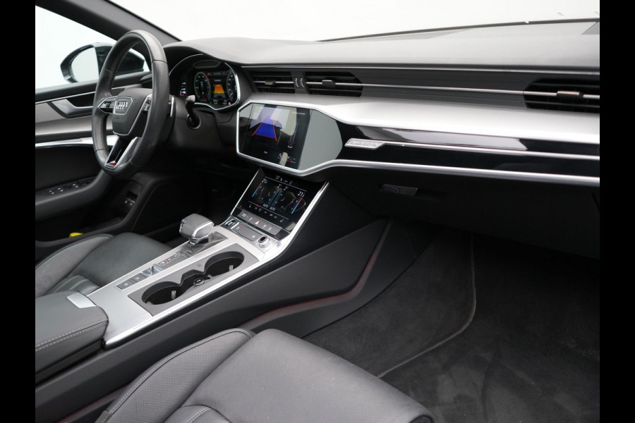 Audi A6 Avant 55 TFSI e Quattro S Line Plug In Hybrid 367pk PHEV | Panodak | Trekhaak af Fabriek | Adaptive Cruise | Head Up | Matrix LED | Lederen Sportstoelen Memory | Camera | Apple Carplay |