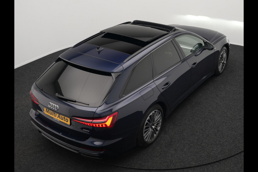 Audi A6 Avant 55 TFSI e Quattro S Line Plug In Hybrid 367pk PHEV | Panodak | Trekhaak af Fabriek | Adaptive Cruise | Head Up | Matrix LED | Lederen Sportstoelen Memory | Camera | Apple Carplay |
