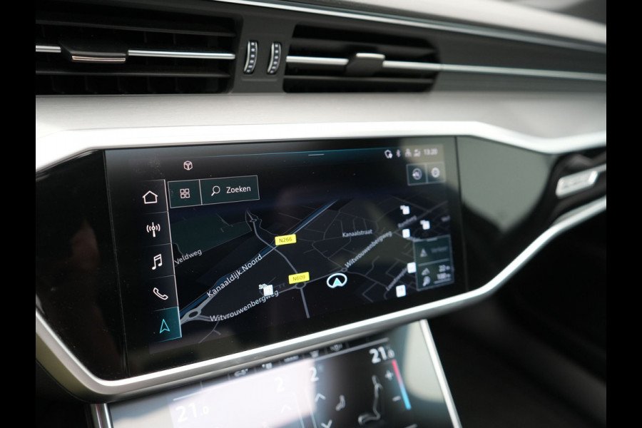 Audi A6 Avant 55 TFSI e Quattro S Line Plug In Hybrid 367pk PHEV | Panodak | Trekhaak af Fabriek | Adaptive Cruise | Head Up | Matrix LED | Lederen Sportstoelen Memory | Camera | Apple Carplay |
