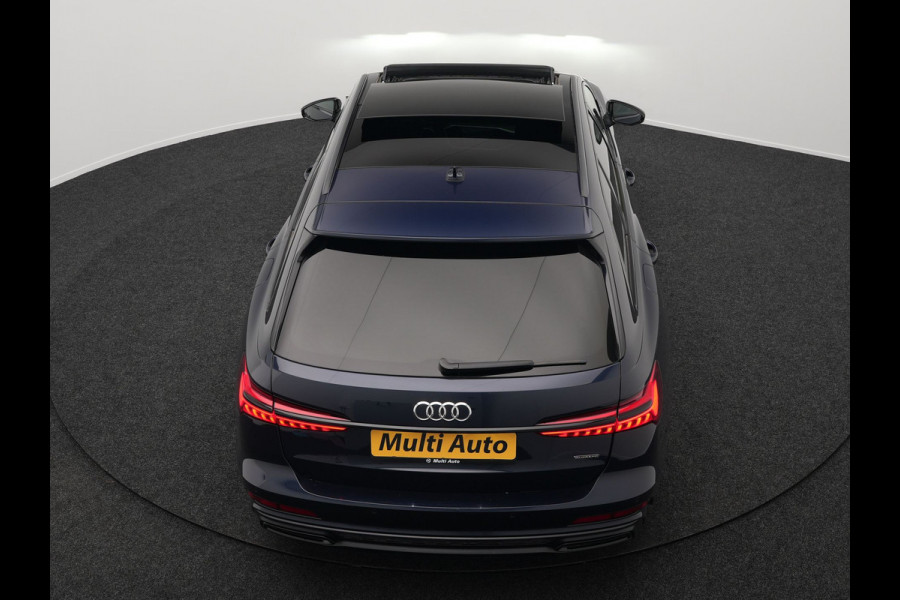 Audi A6 Avant 55 TFSI e Quattro S Line Plug In Hybrid 367pk PHEV | Panodak | Trekhaak af Fabriek | Adaptive Cruise | Head Up | Matrix LED | Lederen Sportstoelen Memory | Camera | Apple Carplay |