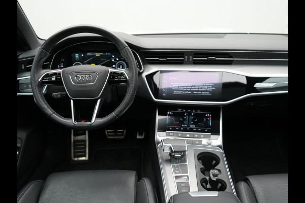 Audi A6 Avant 55 TFSI e Quattro S Line Plug In Hybrid 367pk PHEV | Panodak | Trekhaak af Fabriek | Adaptive Cruise | Head Up | Matrix LED | Lederen Sportstoelen Memory | Camera | Apple Carplay |