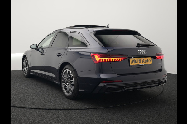 Audi A6 Avant 55 TFSI e Quattro S Line Plug In Hybrid 367pk PHEV | Panodak | Trekhaak af Fabriek | Adaptive Cruise | Head Up | Matrix LED | Lederen Sportstoelen Memory | Camera | Apple Carplay |