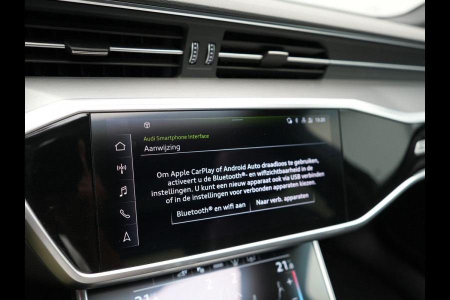 Audi A6 Avant 55 TFSI e Quattro S Line Plug In Hybrid 367pk PHEV | Panodak | Trekhaak af Fabriek | Adaptive Cruise | Head Up | Matrix LED | Lederen Sportstoelen Memory | Camera | Apple Carplay |