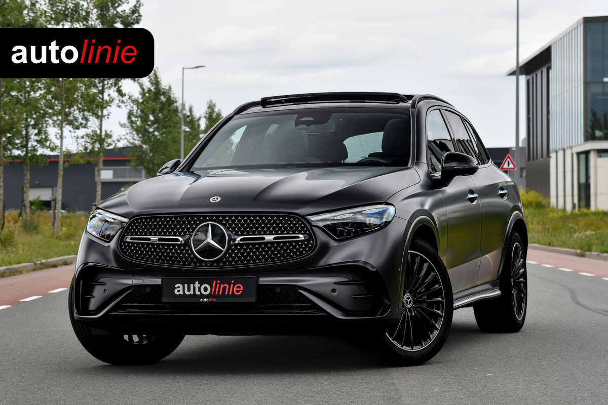 Mercedes-Benz GLC 200 4MATIC AMG. Magno, Pano, Memory, 360, HUD, Digital, Stuurvw, Trekh, Burm, ACC, Keyless, Leder, Carbon Mercedes-Benz GLC 200 4MATIC AMG. Magno, Pano, Memory, 360, HUD, Digital, Stuurvw, Trekh, Burm, ACC, Keyless, Leder, Carbon