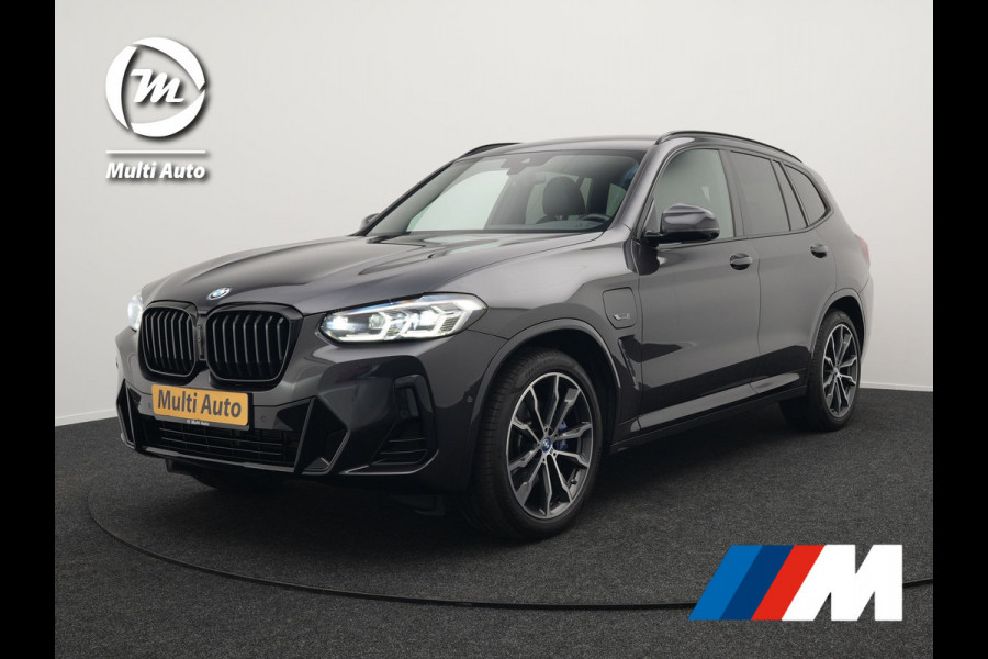BMW X3 xDrive30e M Sport Plug In Hybrid 293pk Facelift Model PHEV | Trekhaak af Fabriek | 360 Camera | Lederen Sportstoelen Memory | 20"L.M | Apple Carplay | Stuurverwaming | Sfeerverlichting | Navi Prof | BLIS |