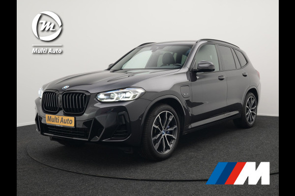 BMW X3 xDrive30e M Sport Plug In Hybrid 293pk Facelift Model PHEV | Trekhaak af Fabriek | 360 Camera | Lederen Sportstoelen Memory | 20"L.M | Apple Carplay | Stuurverwaming | Sfeerverlichting | Navi Prof | BLIS |