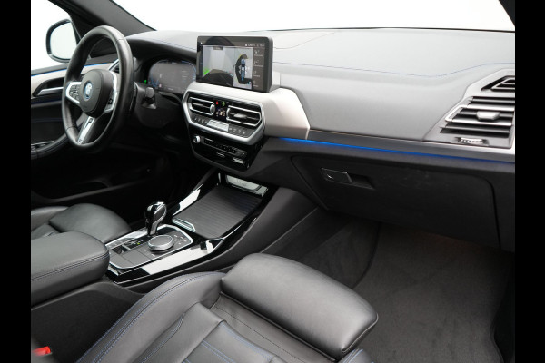 BMW X3 xDrive30e M Sport Plug In Hybrid 293pk Facelift Model PHEV | Trekhaak af Fabriek | 360 Camera | Lederen Sportstoelen Memory | 20"L.M | Apple Carplay | Stuurverwaming | Sfeerverlichting | Navi Prof | BLIS |