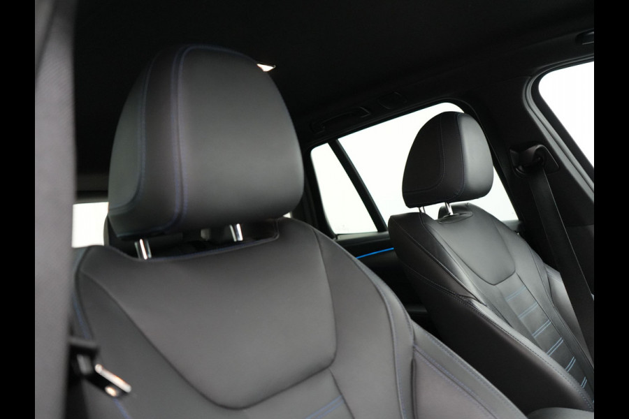BMW X3 xDrive30e M Sport Plug In Hybrid 293pk Facelift Model PHEV | Trekhaak af Fabriek | 360 Camera | Lederen Sportstoelen Memory | 20"L.M | Apple Carplay | Stuurverwaming | Sfeerverlichting | Navi Prof | BLIS |