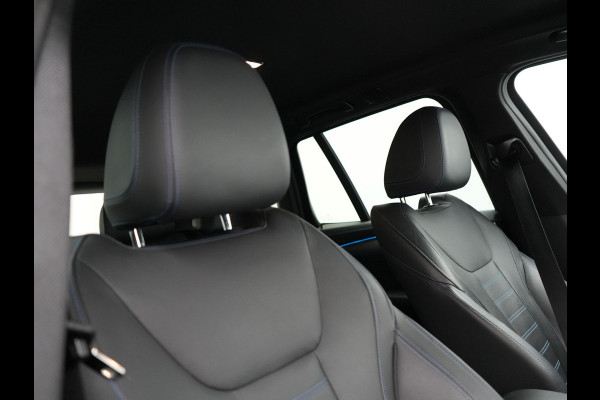 BMW X3 xDrive30e M Sport Plug In Hybrid 293pk Facelift Model PHEV | Trekhaak af Fabriek | 360 Camera | Lederen Sportstoelen Memory | 20"L.M | Apple Carplay | Stuurverwaming | Sfeerverlichting | Navi Prof | BLIS |