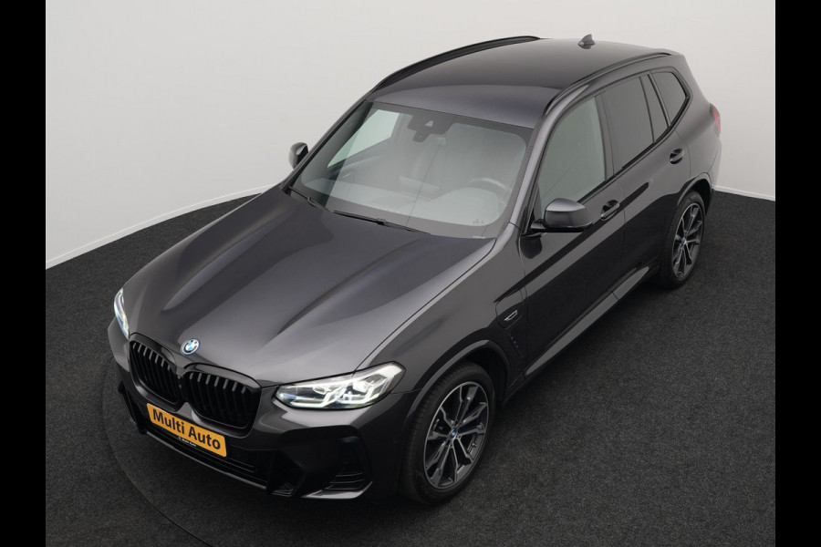 BMW X3 xDrive30e M Sport Plug In Hybrid 293pk Facelift Model PHEV | Trekhaak af Fabriek | 360 Camera | Lederen Sportstoelen Memory | 20"L.M | Apple Carplay | Stuurverwaming | Sfeerverlichting | Navi Prof | BLIS |