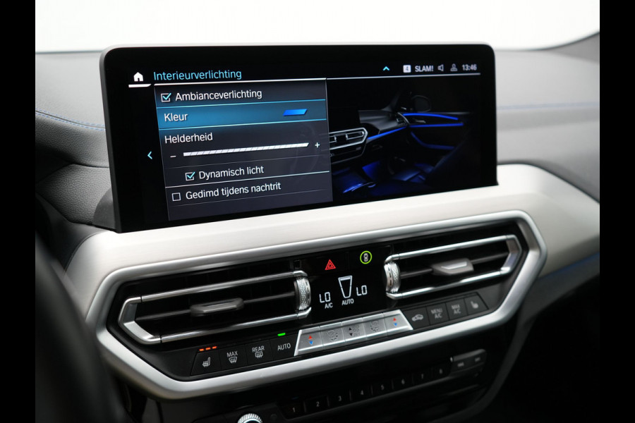 BMW X3 xDrive30e M Sport Plug In Hybrid 293pk Facelift Model PHEV | Trekhaak af Fabriek | 360 Camera | Lederen Sportstoelen Memory | 20"L.M | Apple Carplay | Stuurverwaming | Sfeerverlichting | Navi Prof | BLIS |