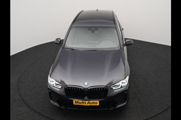 BMW X3 xDrive30e M Sport Plug In Hybrid 293pk Facelift Model PHEV | Trekhaak af Fabriek | 360 Camera | Lederen Sportstoelen Memory | 20"L.M | Apple Carplay | Stuurverwaming | Sfeerverlichting | Navi Prof | BLIS |