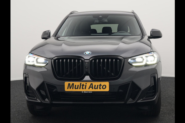 BMW X3 xDrive30e M Sport Plug In Hybrid 293pk Facelift Model PHEV | Trekhaak af Fabriek | 360 Camera | Lederen Sportstoelen Memory | 20"L.M | Apple Carplay | Stuurverwaming | Sfeerverlichting | Navi Prof | BLIS |