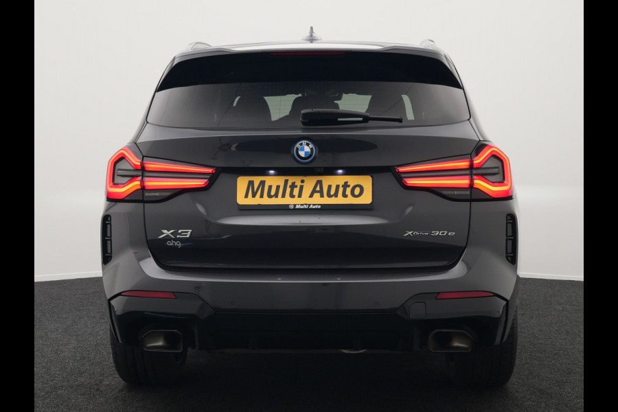 BMW X3 xDrive30e M Sport Plug In Hybrid 293pk Facelift Model PHEV | Trekhaak af Fabriek | 360 Camera | Lederen Sportstoelen Memory | 20"L.M | Apple Carplay | Stuurverwaming | Sfeerverlichting | Navi Prof | BLIS |