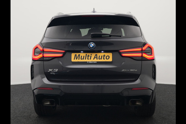 BMW X3 xDrive30e M Sport Plug In Hybrid 293pk Facelift Model PHEV | Trekhaak af Fabriek | 360 Camera | Lederen Sportstoelen Memory | 20"L.M | Apple Carplay | Stuurverwaming | Sfeerverlichting | Navi Prof | BLIS |