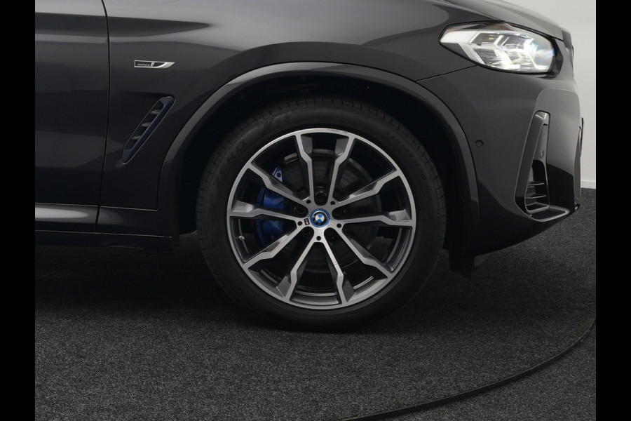 BMW X3 xDrive30e M Sport Plug In Hybrid 293pk Facelift Model PHEV | Trekhaak af Fabriek | 360 Camera | Lederen Sportstoelen Memory | 20"L.M | Apple Carplay | Stuurverwaming | Sfeerverlichting | Navi Prof | BLIS |