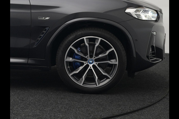 BMW X3 xDrive30e M Sport Plug In Hybrid 293pk Facelift Model PHEV | Trekhaak af Fabriek | 360 Camera | Lederen Sportstoelen Memory | 20"L.M | Apple Carplay | Stuurverwaming | Sfeerverlichting | Navi Prof | BLIS |