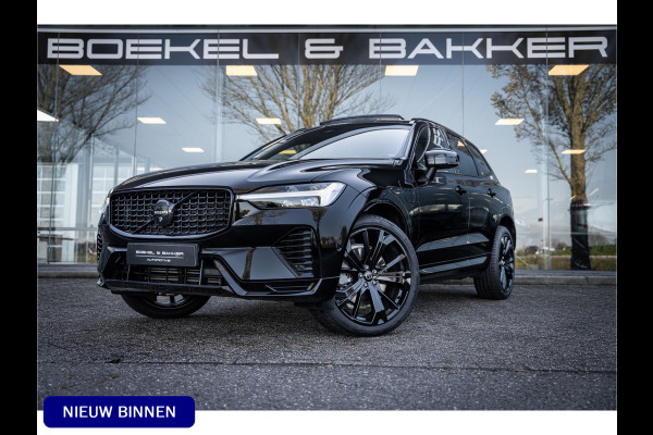Volvo XC60 2.0 T6 Plug-in hybrid AWD Ultimate Black Edition Four-C luchtvering ** Trekhaak