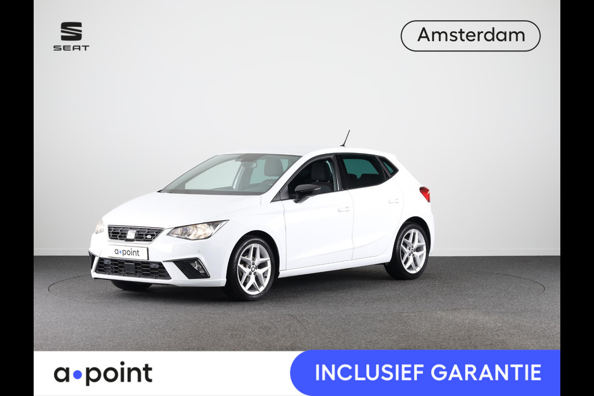 Seat Ibiza 1.0 TSI FR Business Intense 95pk | Navigatie | Climatronic | Parkeercamera | 17 inch lichtmetalen velgen | Apple carplay-Android auto Seat Ibiza 1.0 TSI FR Business Intense 95pk | Navigatie | Climatronic | Parkeercamera | 17 inch lichtmetalen velgen | Apple carplay-Android auto