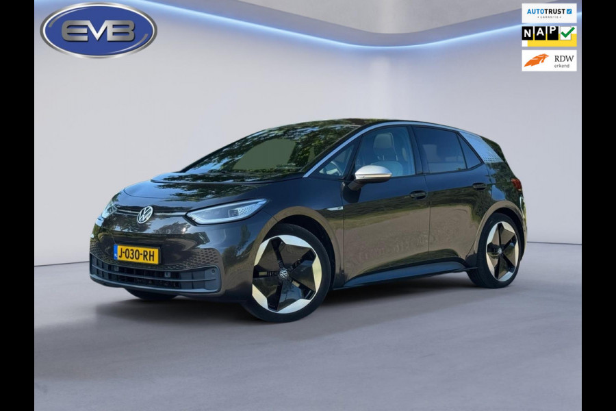 Volkswagen ID.3 204 pk First Max 58 kWh, alle opties, panoramadak, eerste eigenaar, Nederlandse auto met nationale auto pas