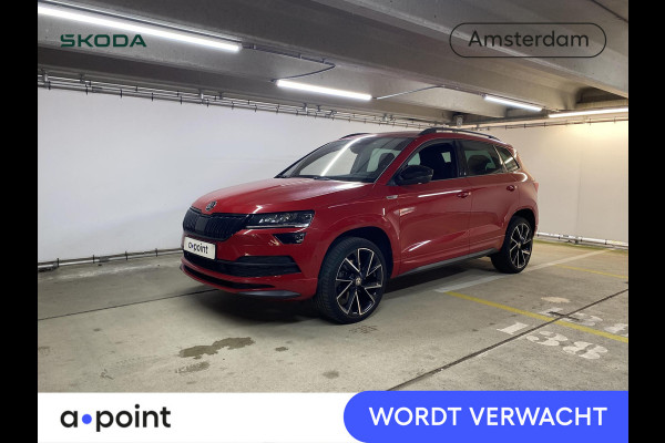 Škoda Karoq 1.5 TSI ACT Sportline Business 150 pk Automaat (DSG) | Navigatie | Elektr. trekhaak | Parkeersensoren (Park assist) | Stoelverwarming | Adaptieve cruise control |