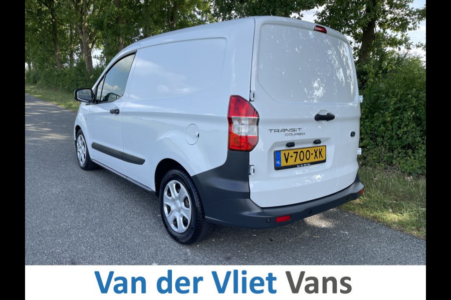 Ford Transit Courier 1.5 TDCI E6 Trend BPM Vrij! Lease €142 p/m, Airco, Navi, PDC, Schuifdeur, Volledig onderhoudshistorie aanwezig